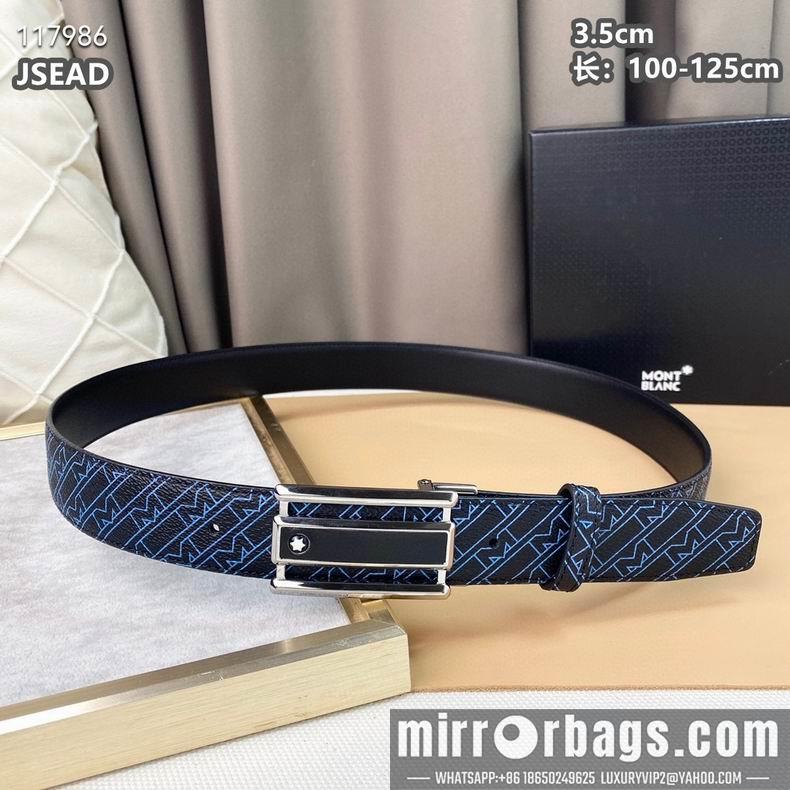 Montblanc belt 35mmX100-125cm 8L12