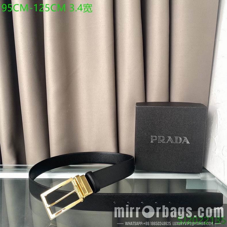 Prada Belt 34mmX95-125cm 7D01