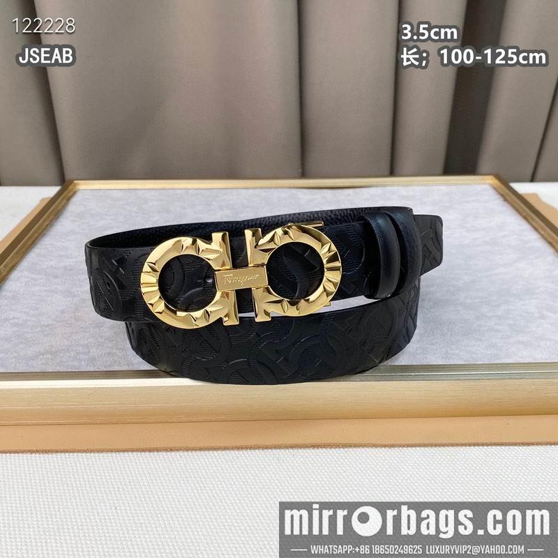 Ferragamo belt 35mmX100-125cm 8L77