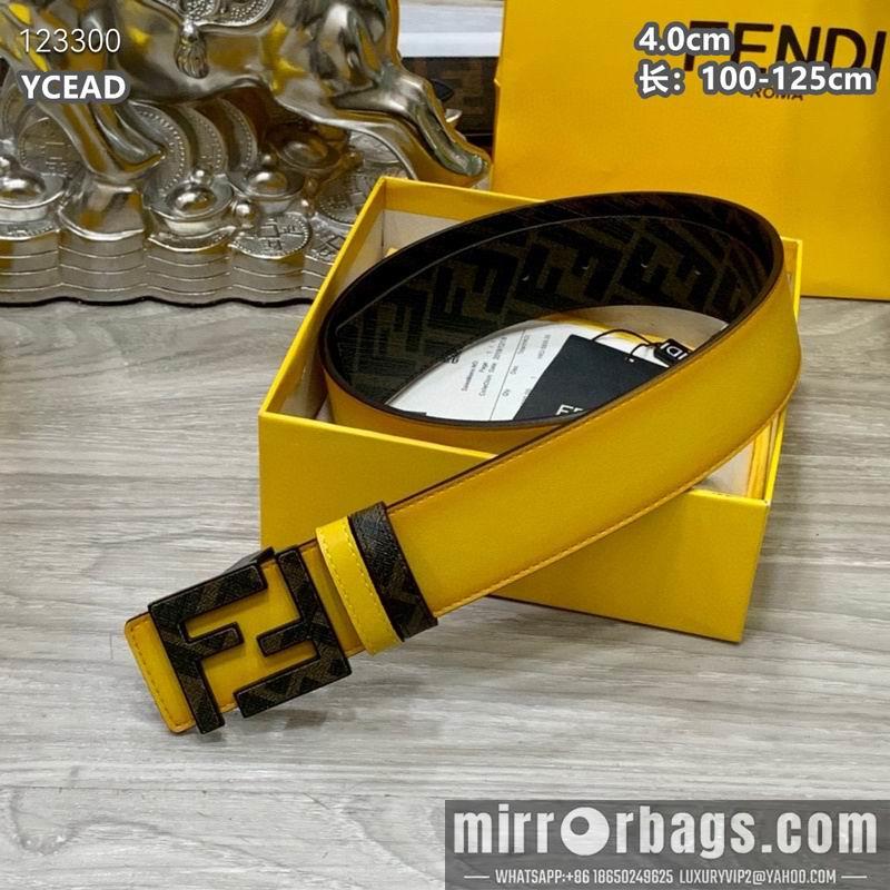 Fendi belt 40mmX100-125cm 8L66