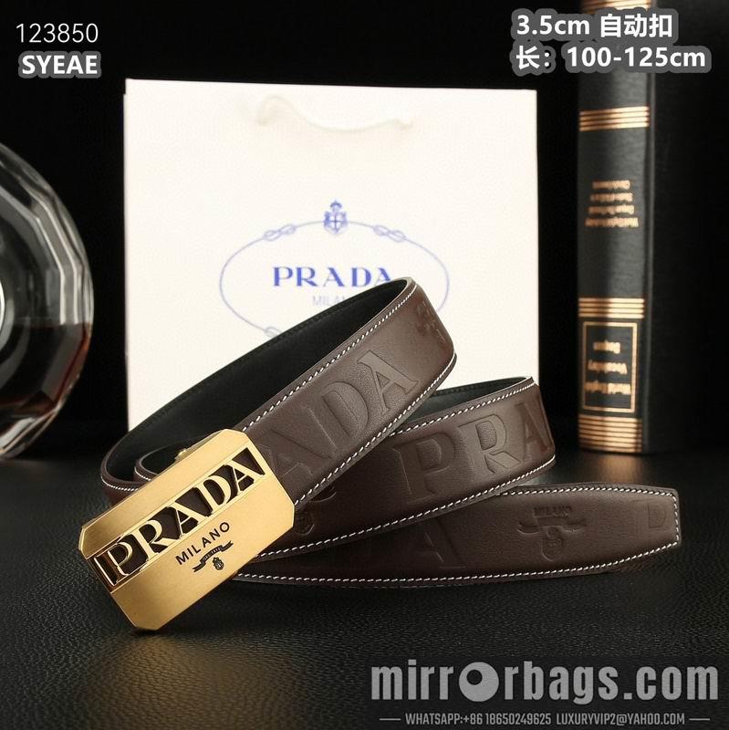 Prada belt 35mmX100-125cm 8L58