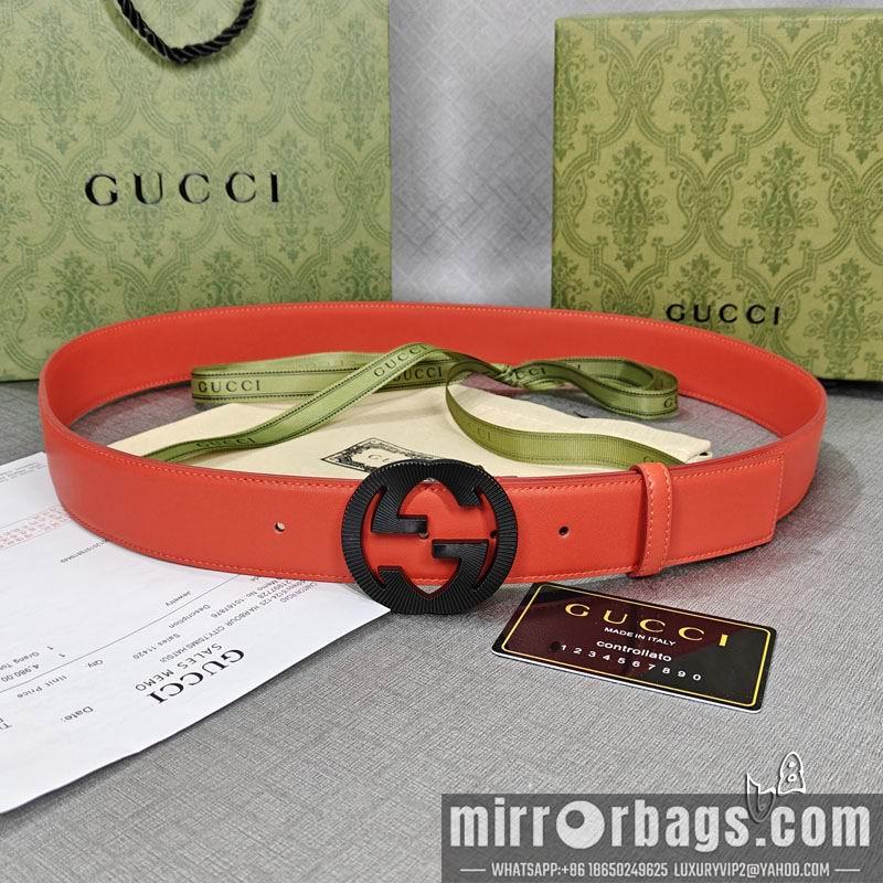 Gucci belt 38mmX90-125cm lb17