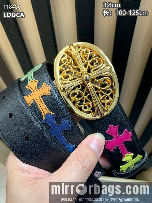 Chrome Hearts belt 38mmX100-125cm 8L22