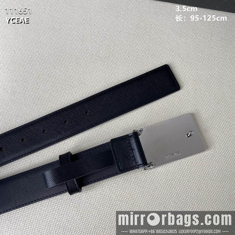 Prada belt 35mmX95-125CM 8L13