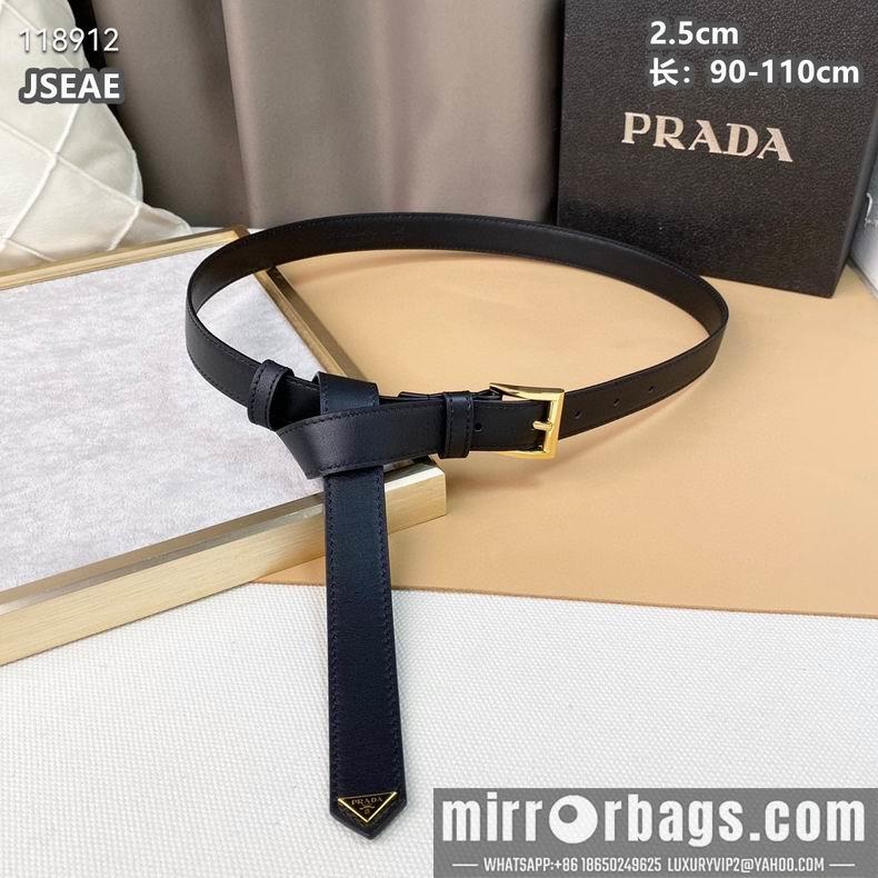 Prada belt 25mmX90-110cm 8L010803