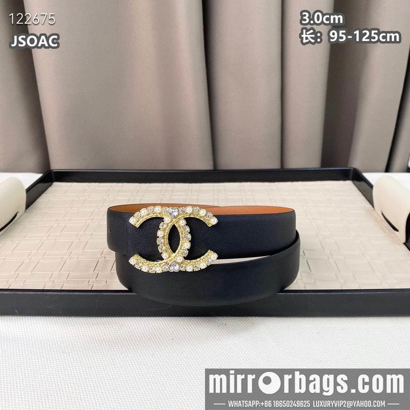 Chanel belt 30mmX95-125cm 8L28