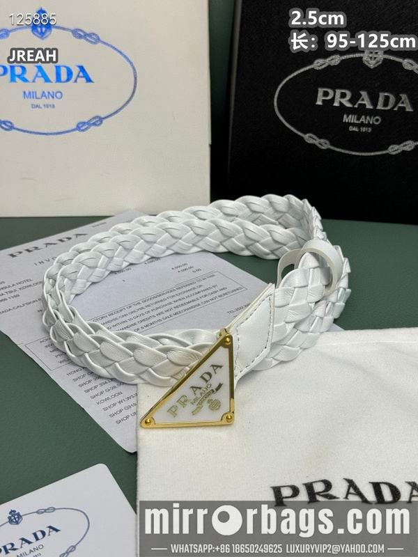 Prada belt 25mmX95-125cm 8L01