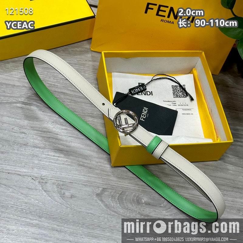 Fendi belt 20mmX90-110cm 8L17