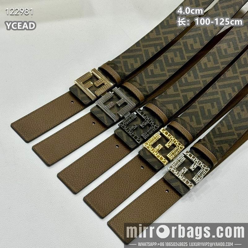 Fendi belt 40mmX100-125cm 8L85