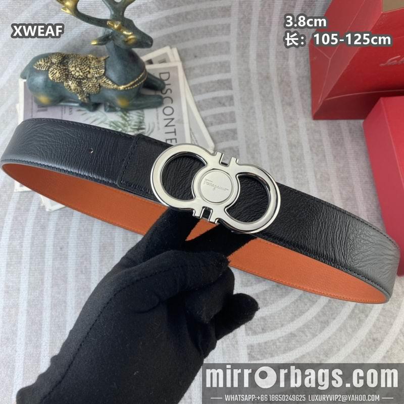 Ferragamo belt 38mmX105-125cm 8L22