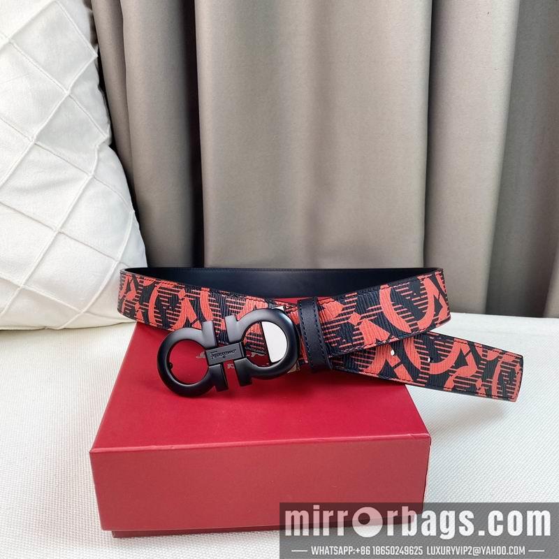 Ferragamo belt 35mmX95-125cm 7D14