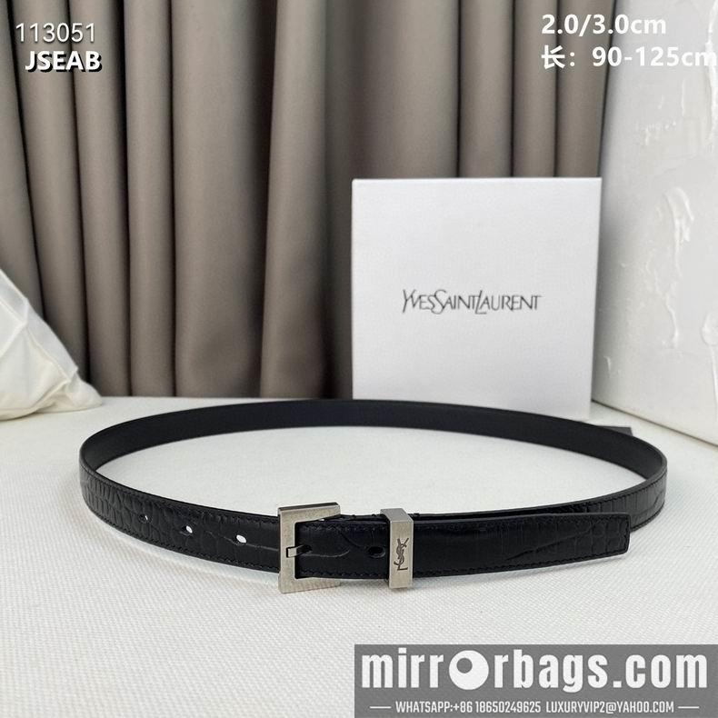 YSL belt 20 30mmX90-125cm 8L02