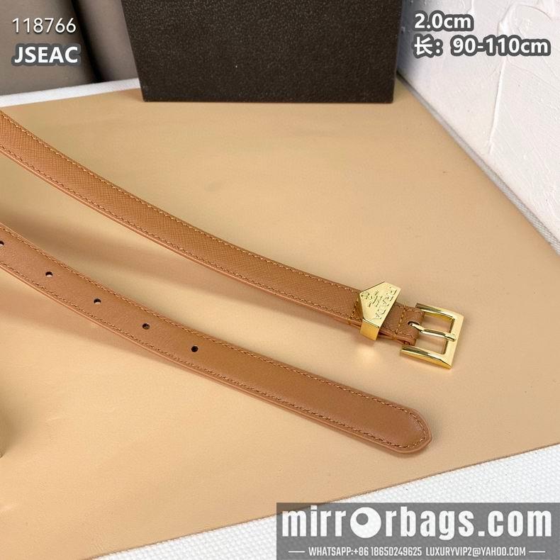 Prada belt 20mmX90-110cm 8L02