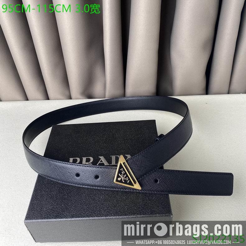 Prada Belt 30mmX95-115cm 7D01