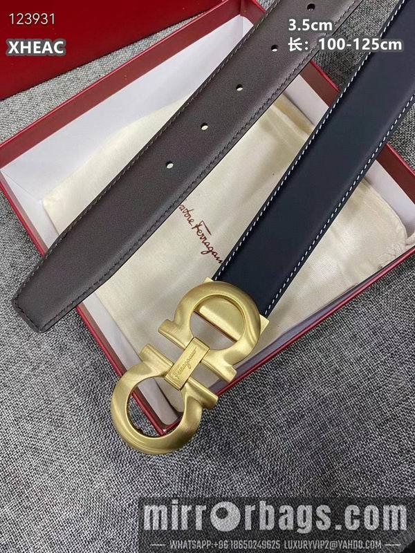 Ferragamo belt 35mmX100-125cm 8L43