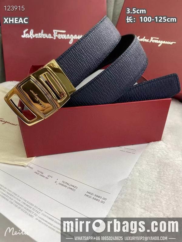 Ferragamo belt 35mmX100-125cm 8L52