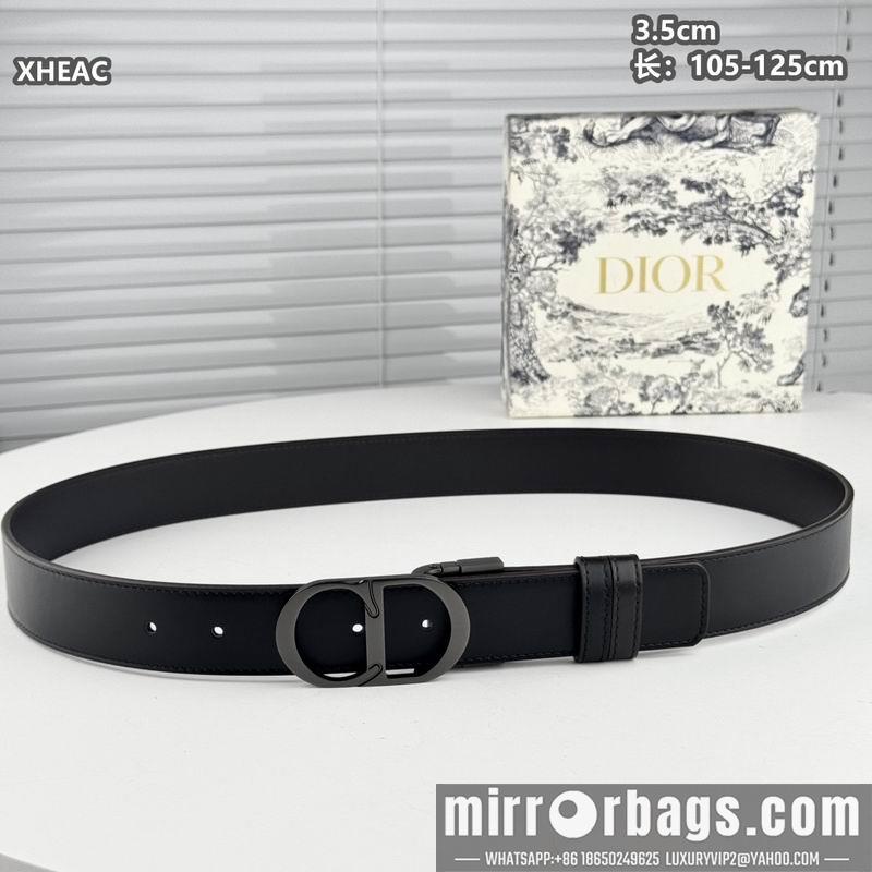 Dior belt 35mmX105-125cm 8L35