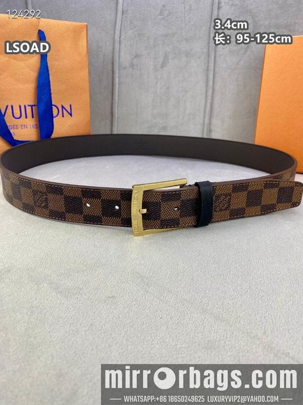 LV belt 34mmX95-125cm 8L24