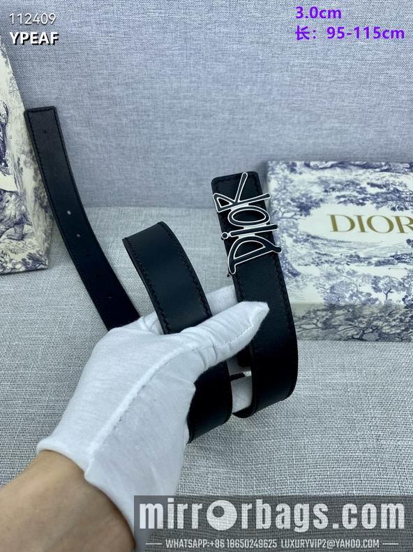 Dior belt 30mmX95-115cm 8L10