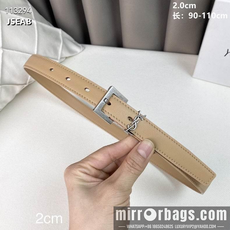 YSL belt 20mmX90-115cm 8L01