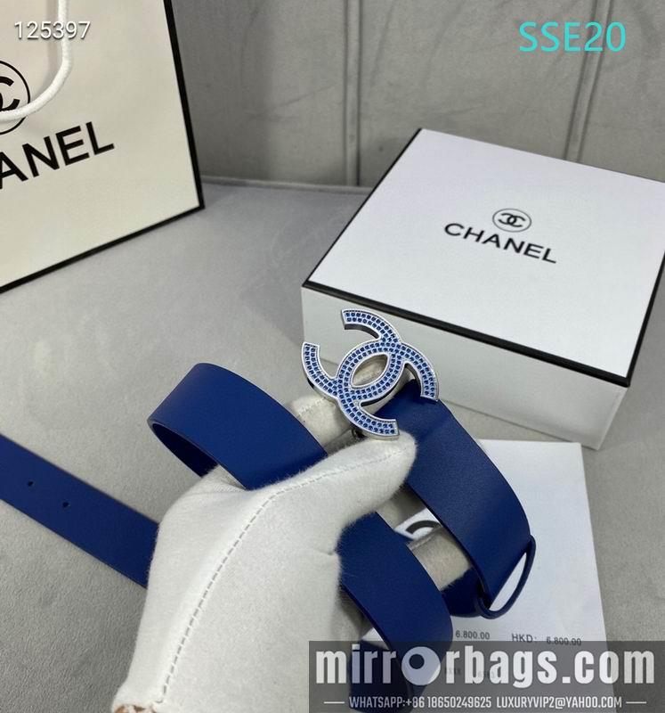 Chanel belt 30mmX95-125cm XH05