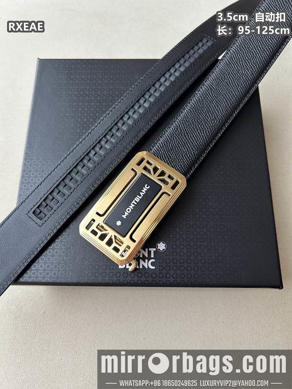 Montlanc belt 35mmX100-125cm 8L74