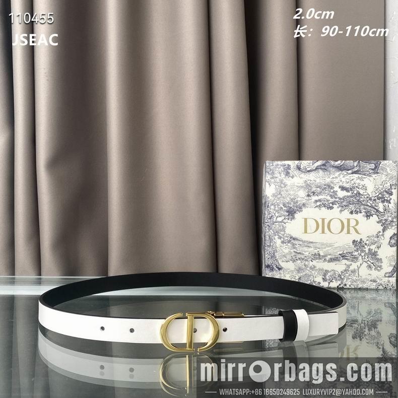 Dior Belt 20mmX90-110cm 8L01