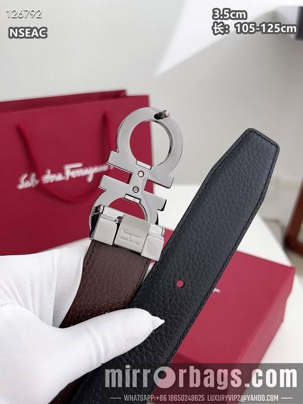 Ferragamo belt 35mmX105-125cm 8L92