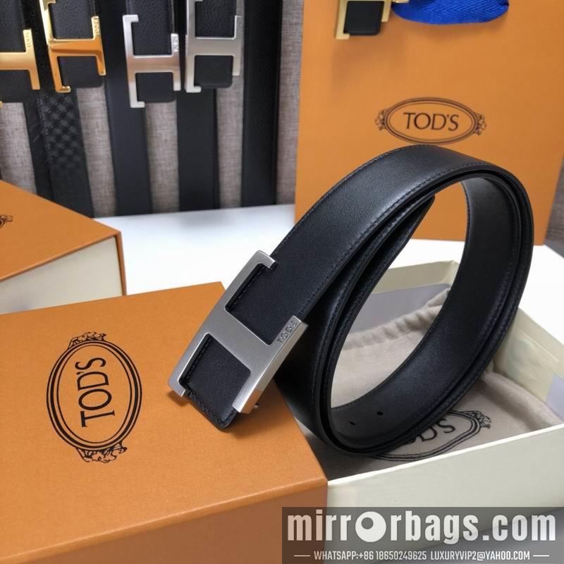 Tod's belt 34mmX95-125cm 7D03
