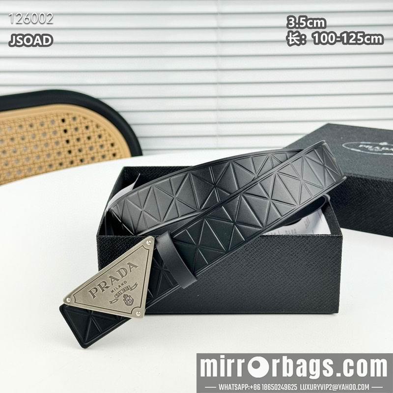 Prada belt 35mmX100-125cm 8L36