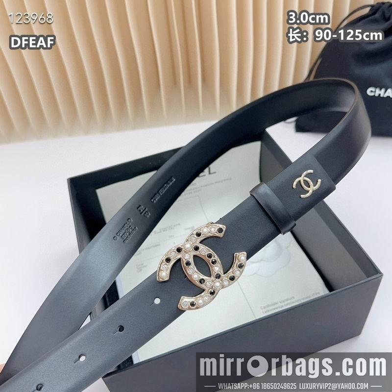 Chanel belt 30mmX90-125cm 8L21