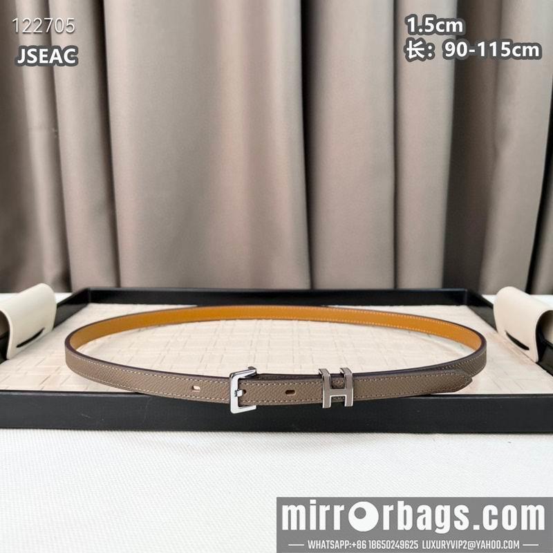 Hermes belt 15mmX90-115cm 8L04