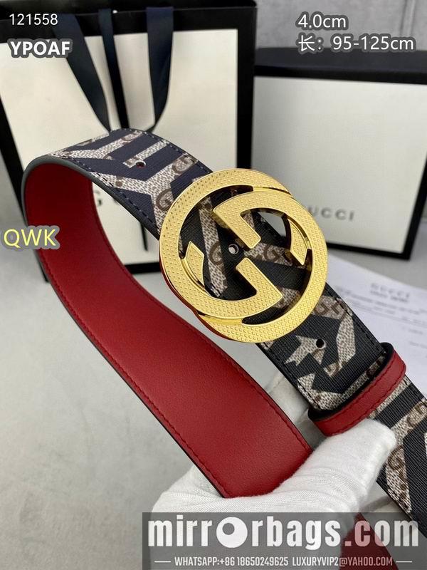 Gucci belt 40mmX95-125cm 8L125