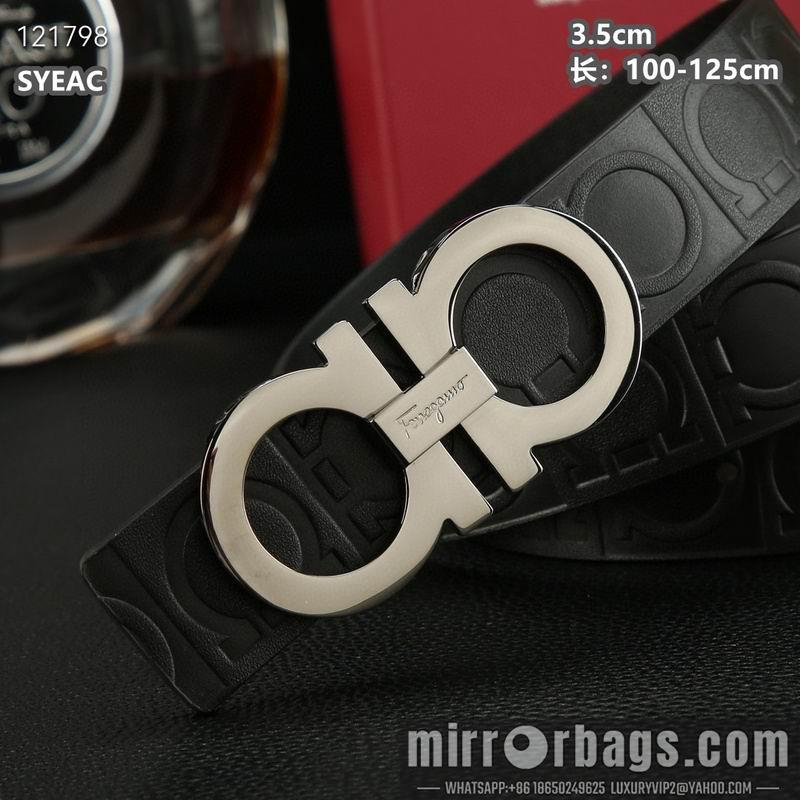 Ferragamo belt 35mmX100-125cm 8L75