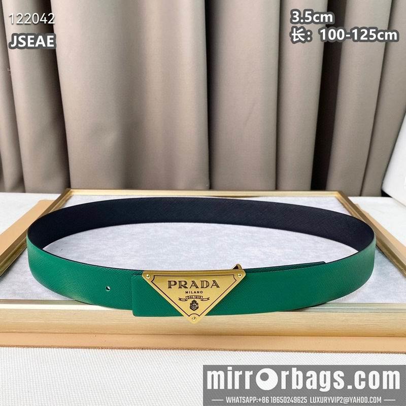 Prada belt 35mmX100-125cm 8L43