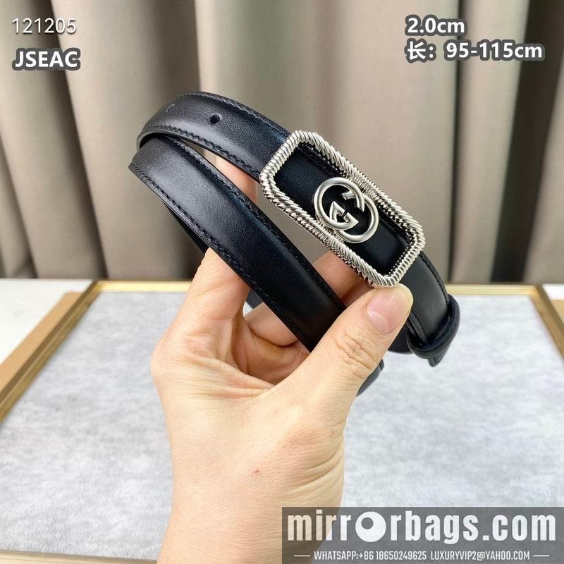 Gucci belt 20mmX95-115cm 8L15