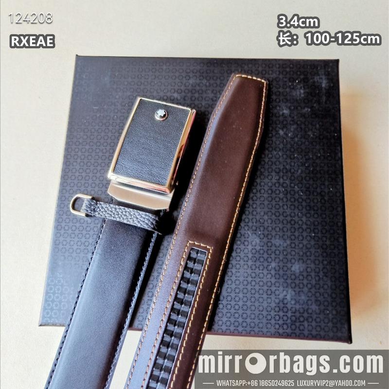 Montlanc belt 34mmX100-125cm 8L10
