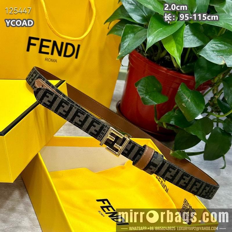 Fendi belt 20mmX95-115cm 8L13