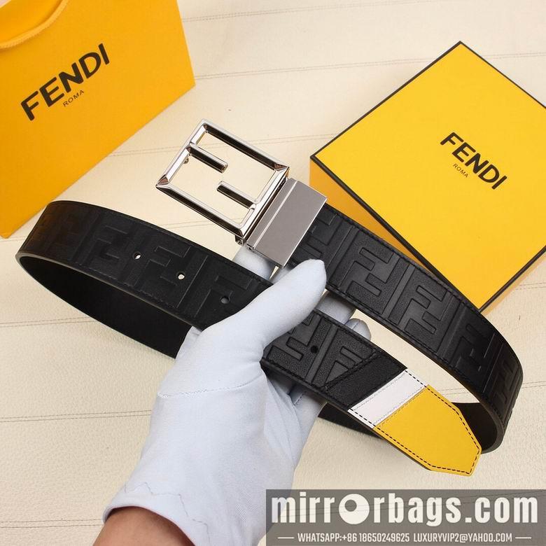 Fendi Belt 38mmX95-125cm 7D61