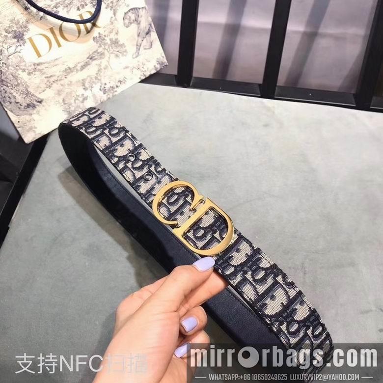 Dior Belt 34mmX95-125cm 7D27