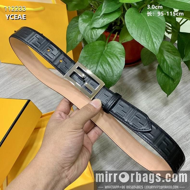 Fendi Belt 30mmX95-115cm 8L09