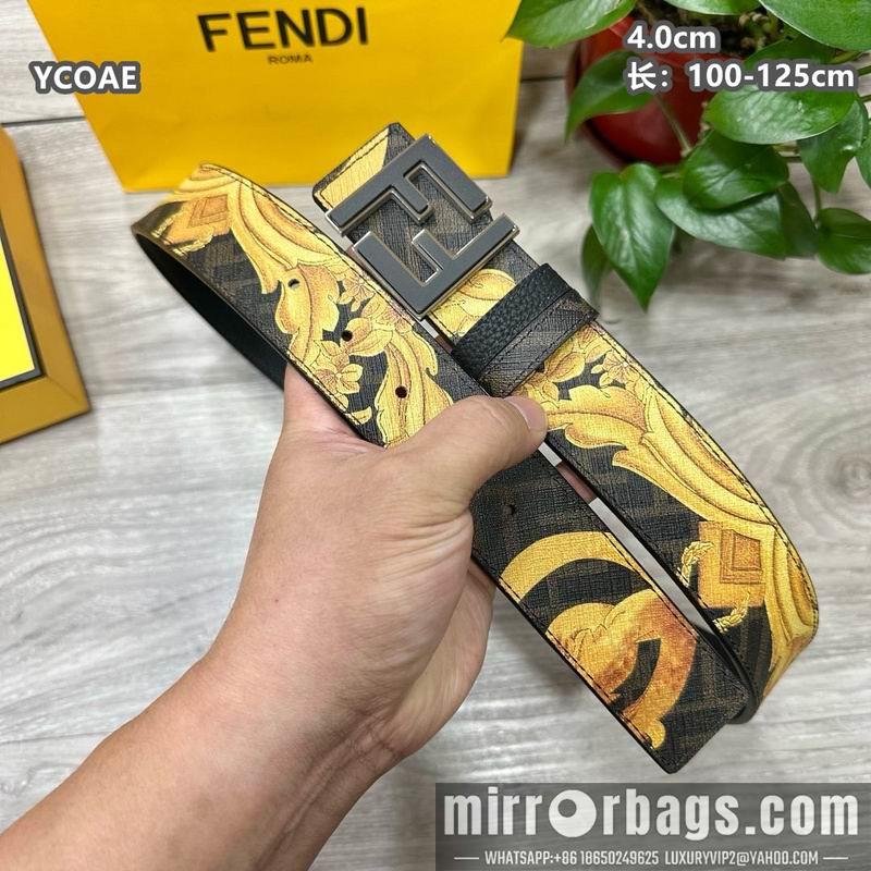 Fendi belt 40mmX100-125cm 8L150
