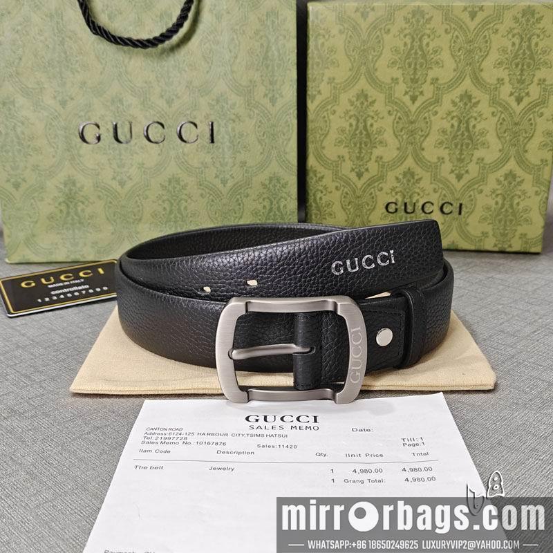 Gucci belt 38mmX90-125cm lb19