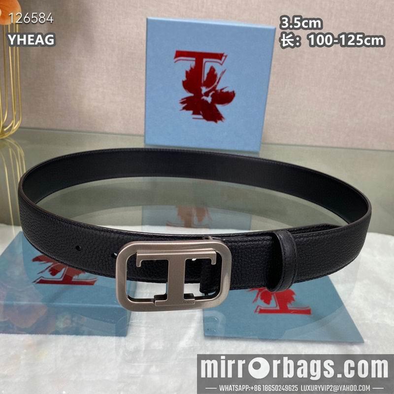 Tod's belt 35mmX100-125cm 8L04