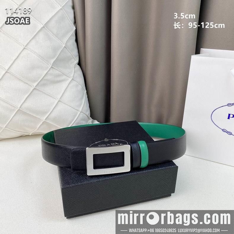 Prada belt 35mmX95-125CM 8L21