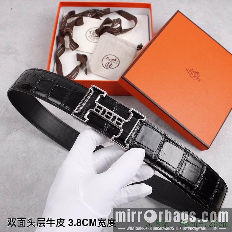 Hermes Belt 38mmX95-125cm 7D98