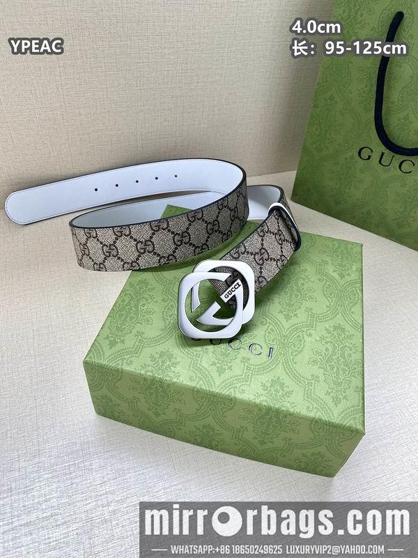 Gucci belt 40mmX95-125cm 8L06