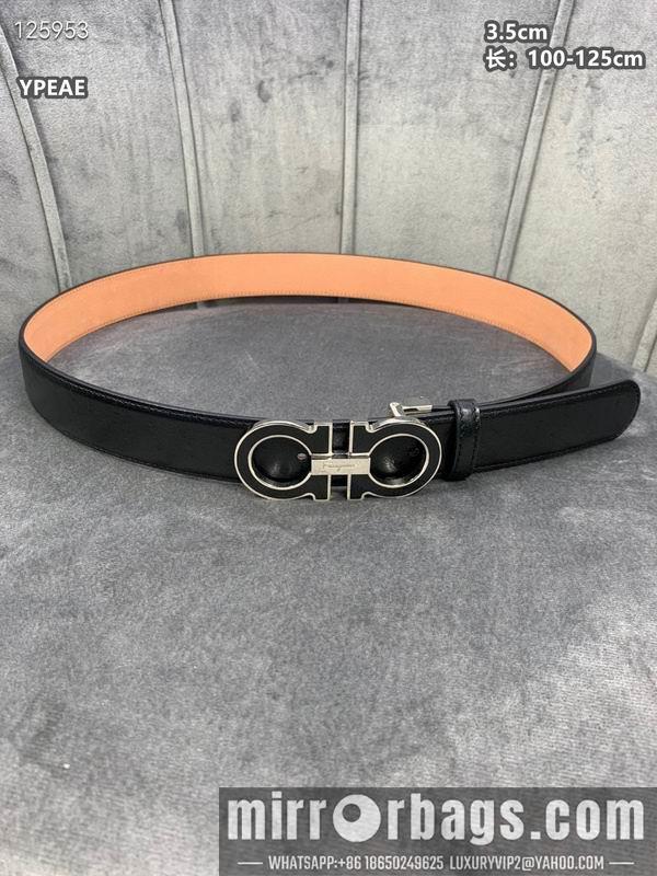 Ferragamo belt 35mmX100-125cm 8L19