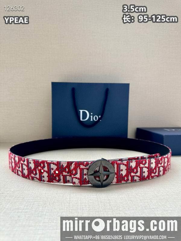 Dior belt 35mmX95-125cm 8L17