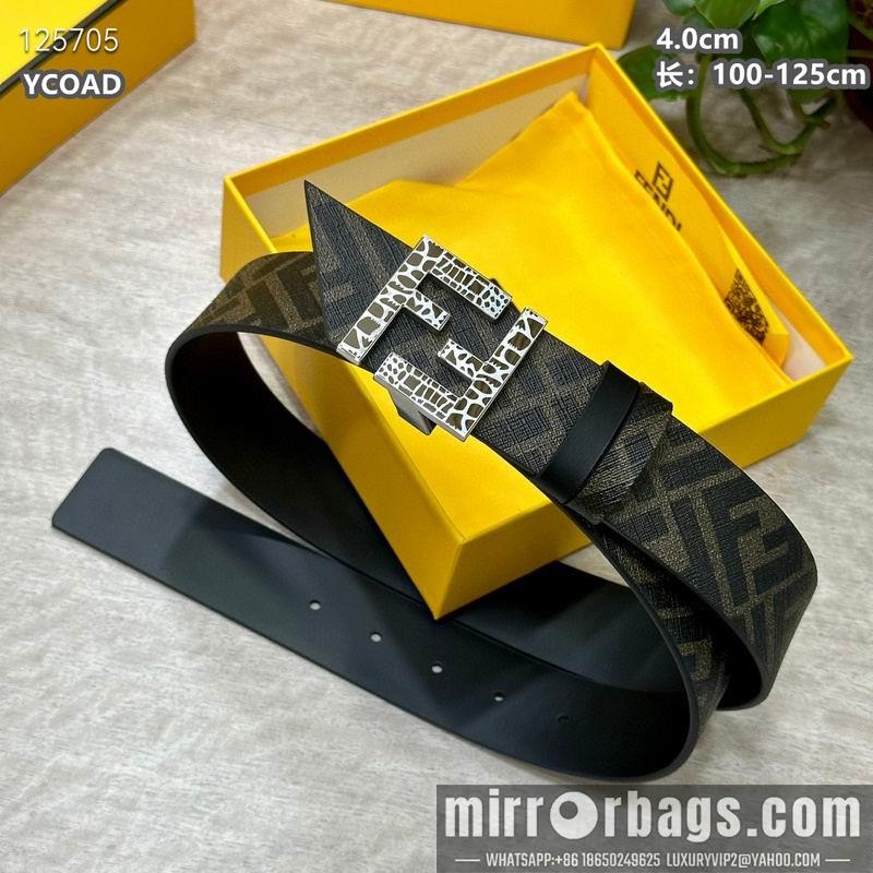 Fendi belt 40mmX100-125cm 8L24